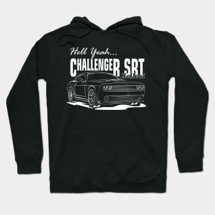 Challenger SRT Hellcat (White Print) Hoodie